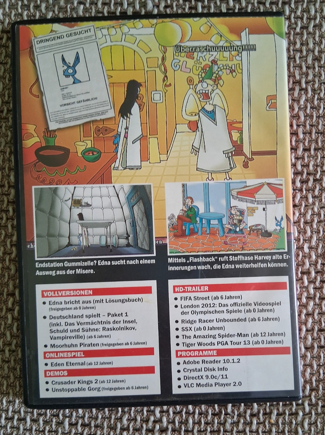 PC Spiel - Edna bricht aus ( Vollversion ) in 39446 Staßfurt (Sachsen-Anhalt)