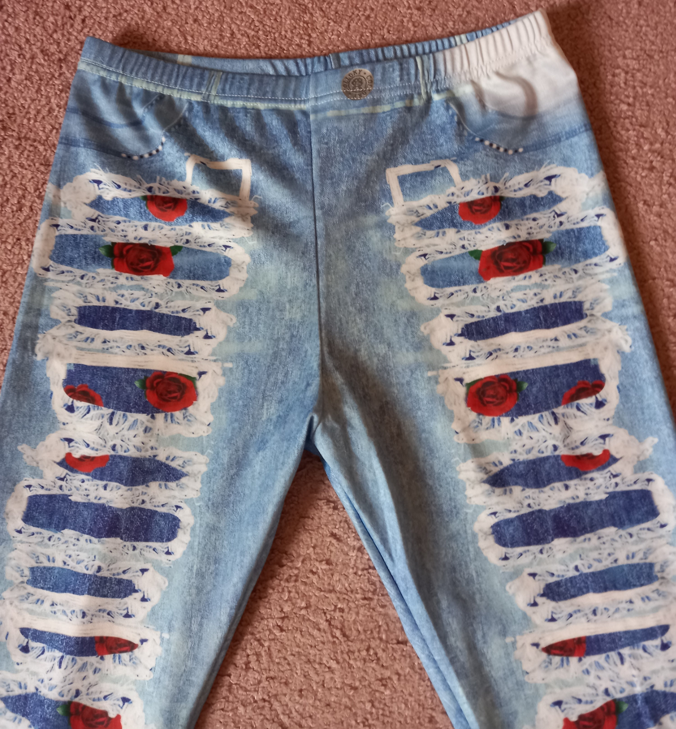 Schöne Damen Leggings Größe S/M in Staßfurt  (Sachsen-Anhalt)