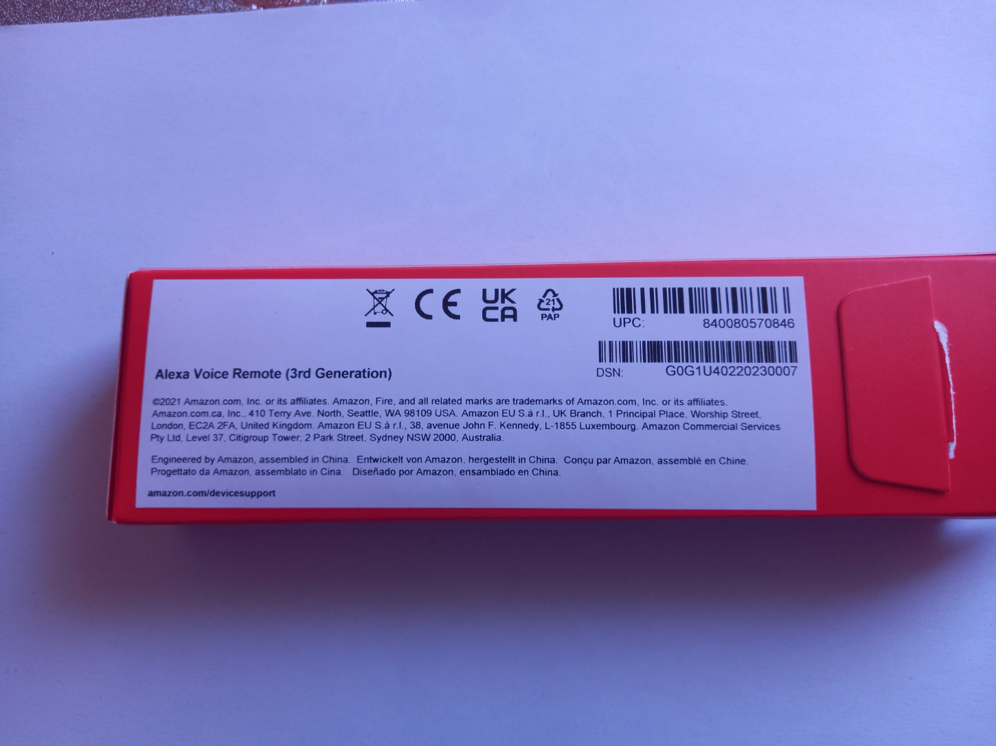 Alexa Voice Remote ( 3rd Generation ) Stick in 39446 Staßfurt (Sachsen-Anhalt)