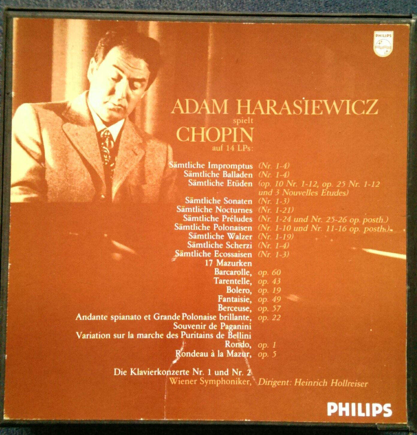 Chopin - Adam Harasiewicz 14 LP, Beethoven - Claudio Arrau 18 LP box in Rackwitz  (Sachsen)