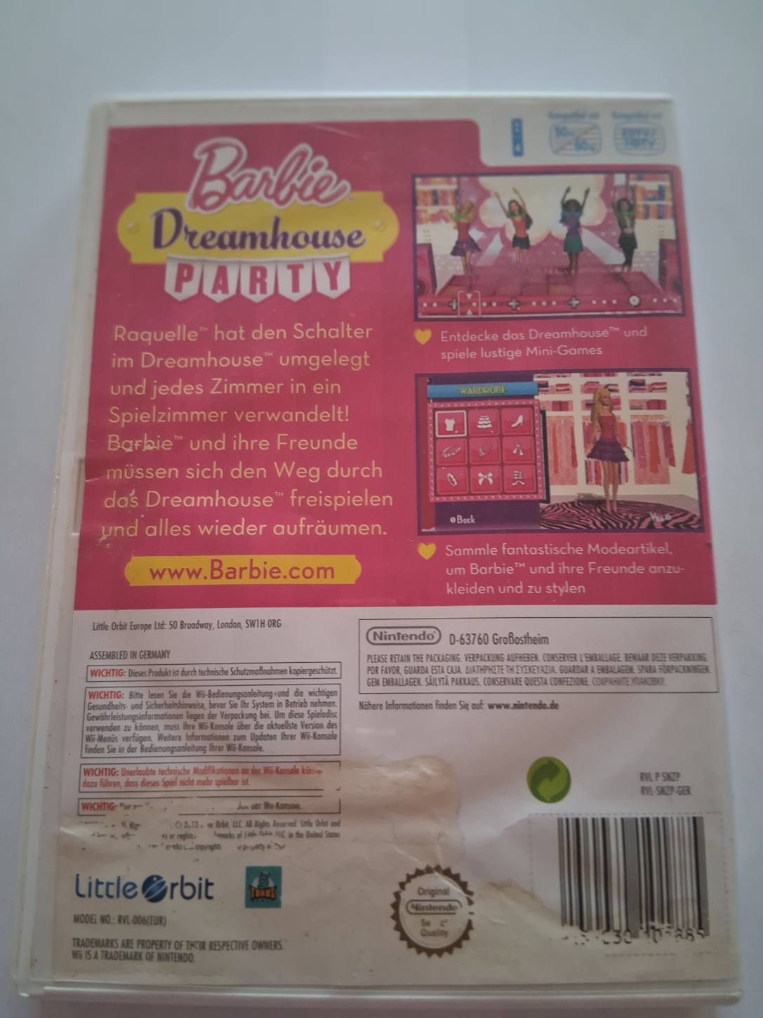 Nintendo Wii Spiel Barbie Dreamhouse Party in 39446 Staßfurt (Sachsen-Anhalt)