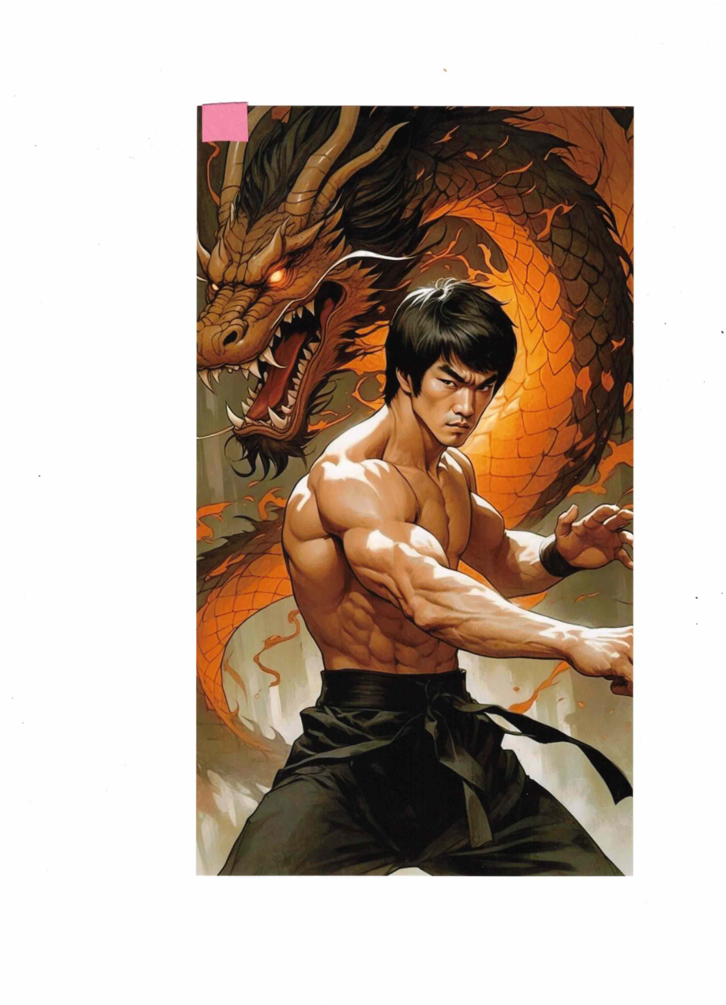 Bruce Lee in Hochglanz und Fotopapier in 56479 Oberrod u.a. (Rheinland-Pfalz)