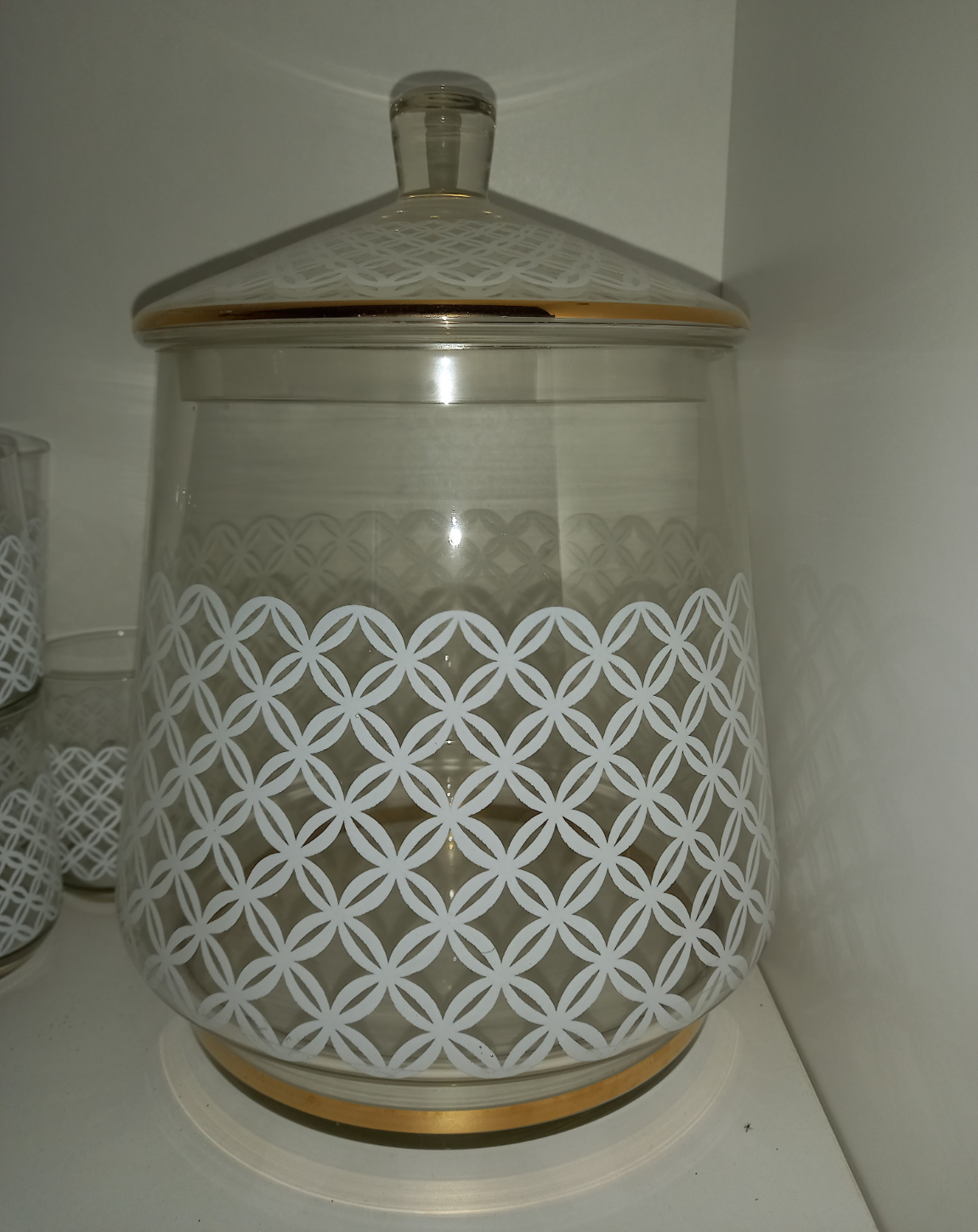 Vintage Bowle Set Glas in 39446 Staßfurt (Sachsen-Anhalt)