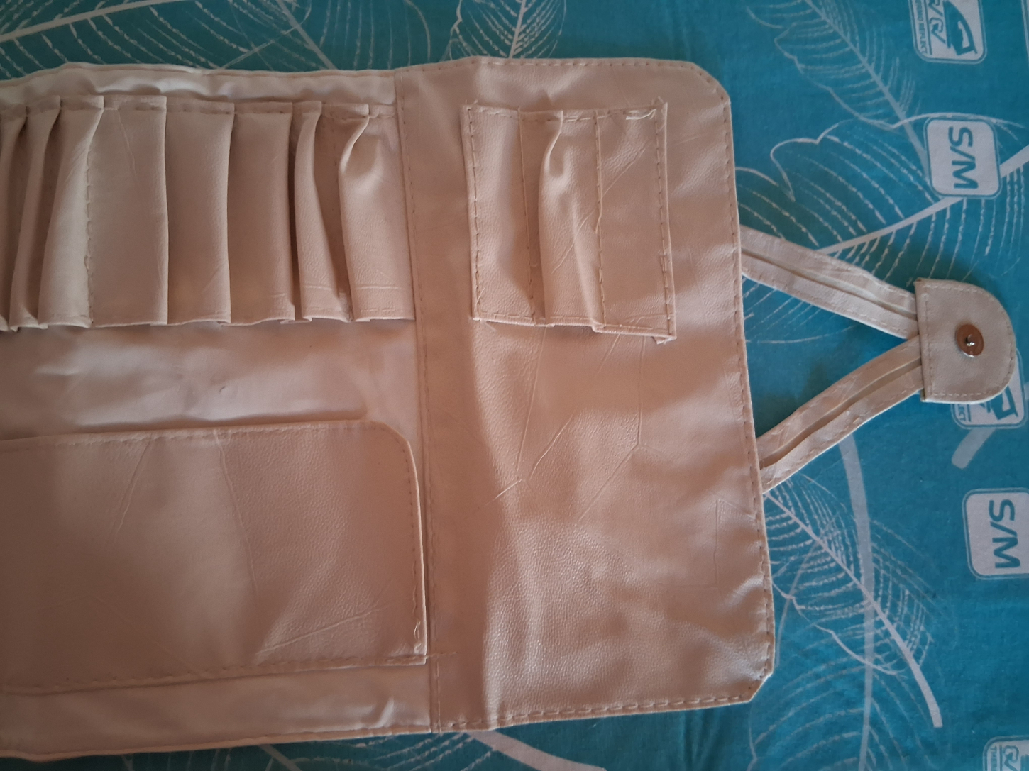Pinsel Organizer Beige | Schminkaufbewahrung | Kosmetikbox in Staßfurt  (Sachsen-Anhalt)