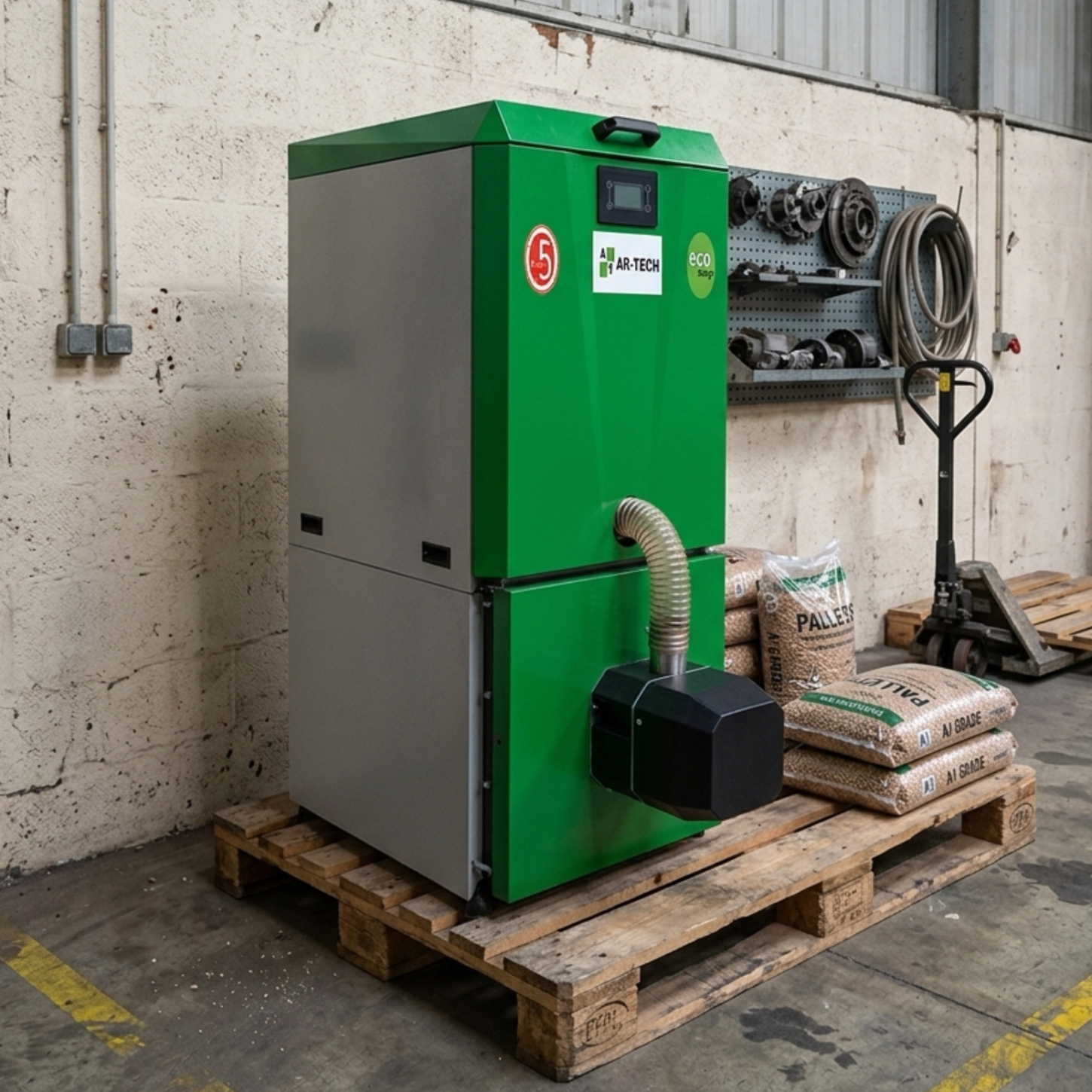 Pellatron 20 kW - Effiziente Pelletheizung in 95032 Hof (Bayern)