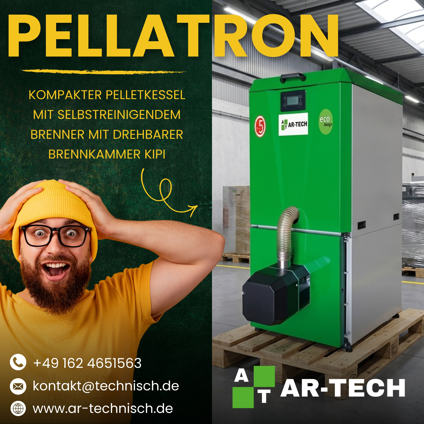 Pellatron - 30 kW in 95032 Hof (Bayern)