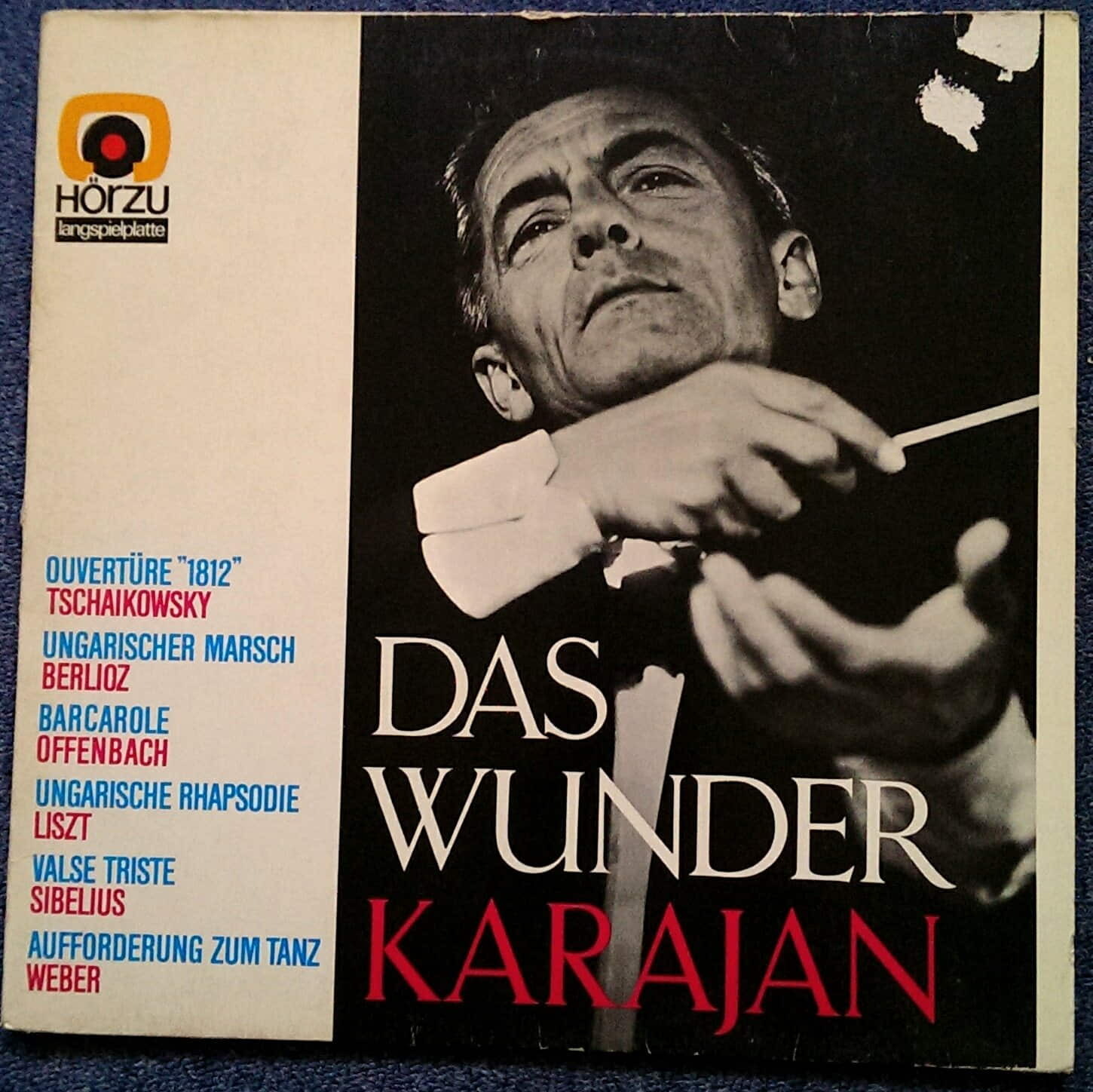Karajan: Tschaikowsky Berlioz Offenbach Liszt  Sibelius Weber  LP Schallplatte in Kassel  (Hessen)