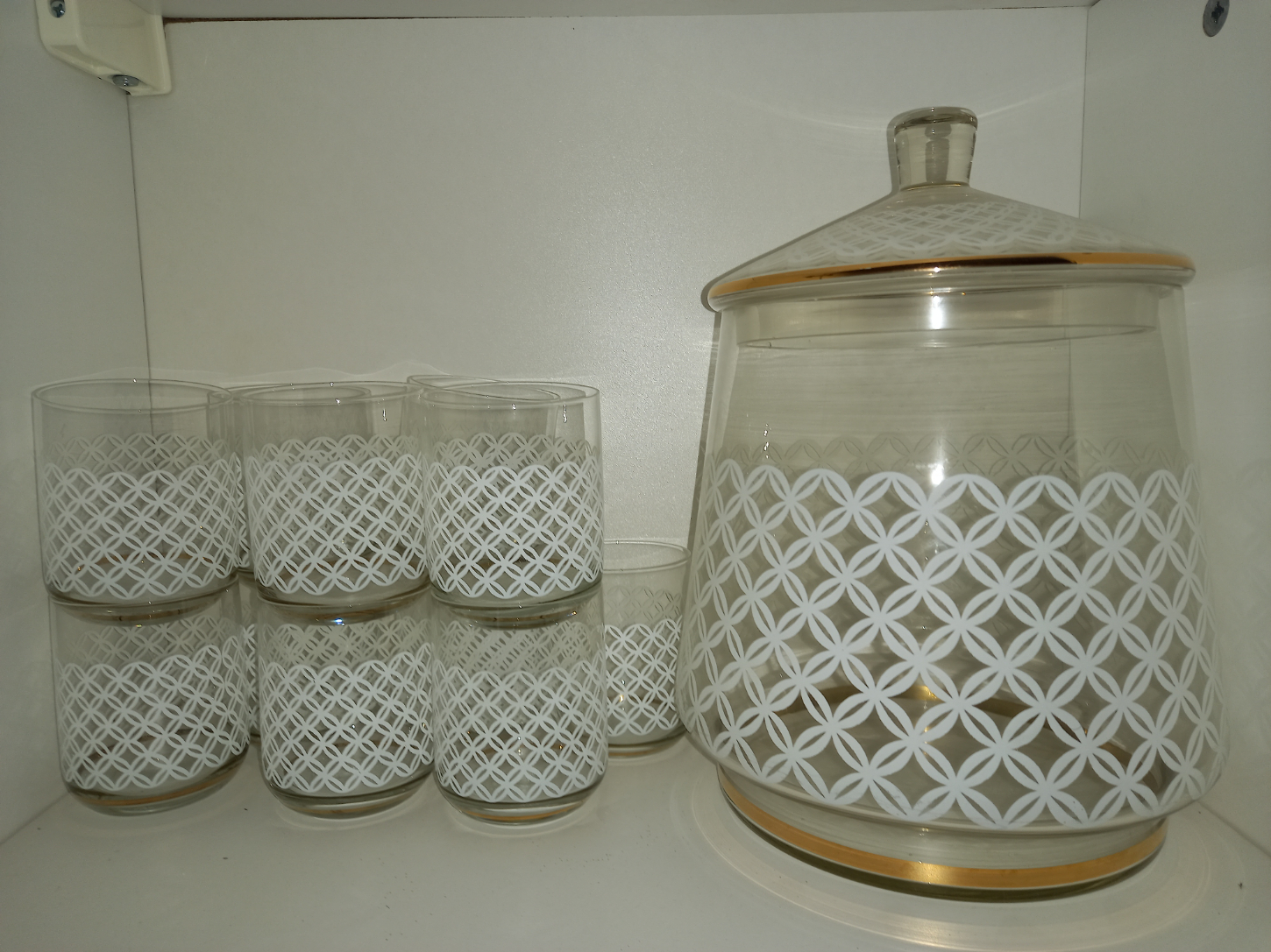 Vintage Bowle Set Glas in 39446 Staßfurt (Sachsen-Anhalt)