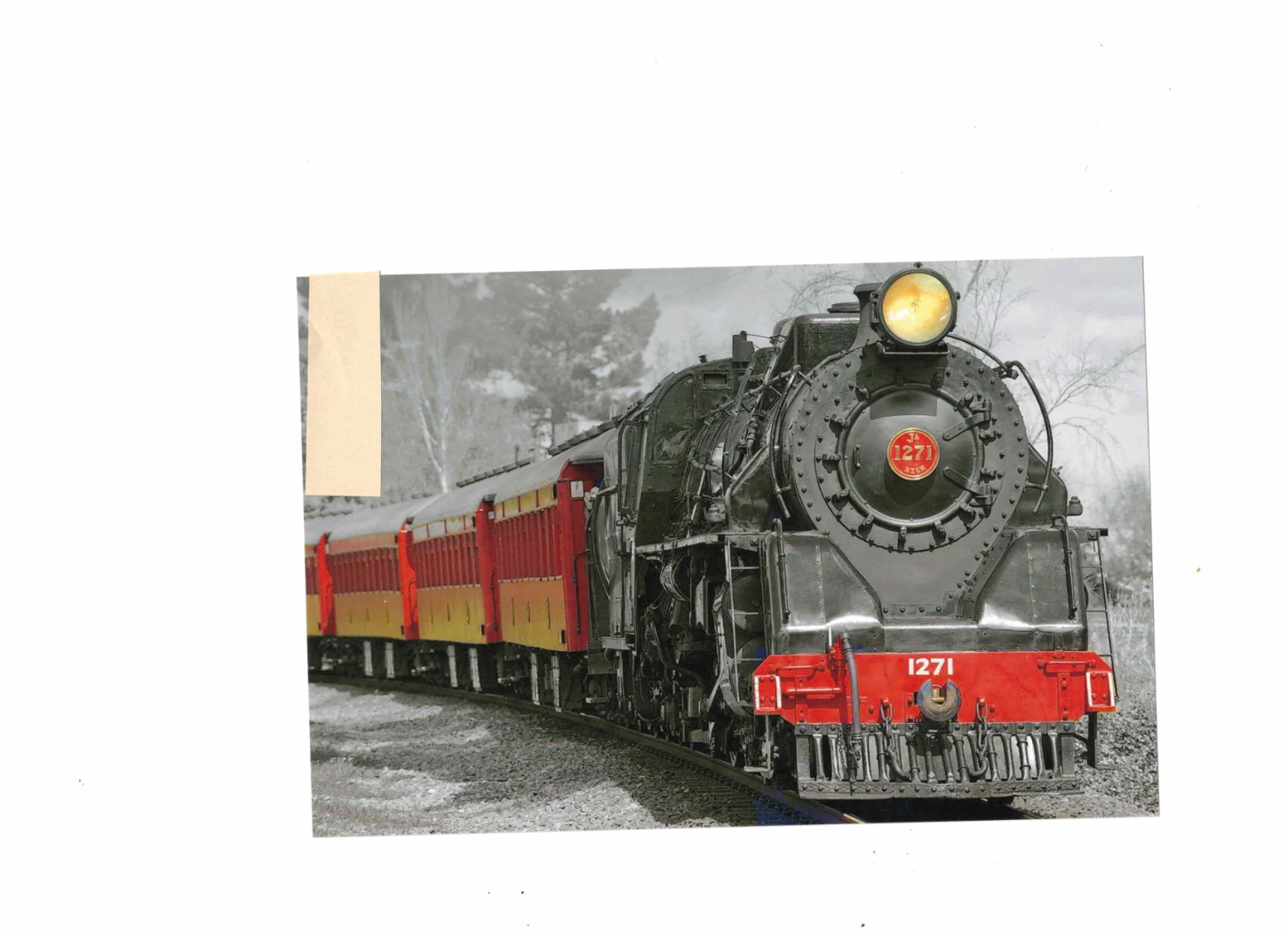 Hochglanzbild auf Fotopapier  "ZUG" in 56479 Oberrod u.a. (Rheinland-Pfalz)