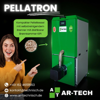 Pellatron 20 kW - Effiziente Pelletheizung in 95032 Hof (Bayern)