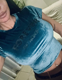 Shirt samt Look mit print in blau Gr:S in 63303 Dreieich (Hessen)