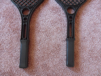 Vintage gebrauchte Tennisschläger, schwarz in 39446 Staßfurt (Sachsen-Anhalt)