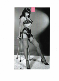 Hochglanzbild und Fotopapier "Bettie Page" S/W in 56479 Oberrod u.a. (Rheinland-Pfalz)