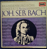 Bach Brandenburgische Konzerte 3, 4, 5 LP Schallplatte in Kassel  (Hessen)